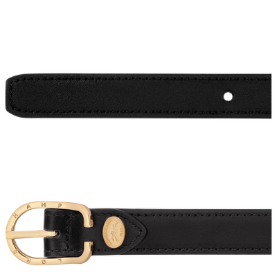 Archive Ladies' belt , Black - Leather