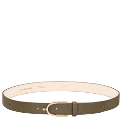 Le Foulonn&eacute; Ladies' belt , Caper - Leather