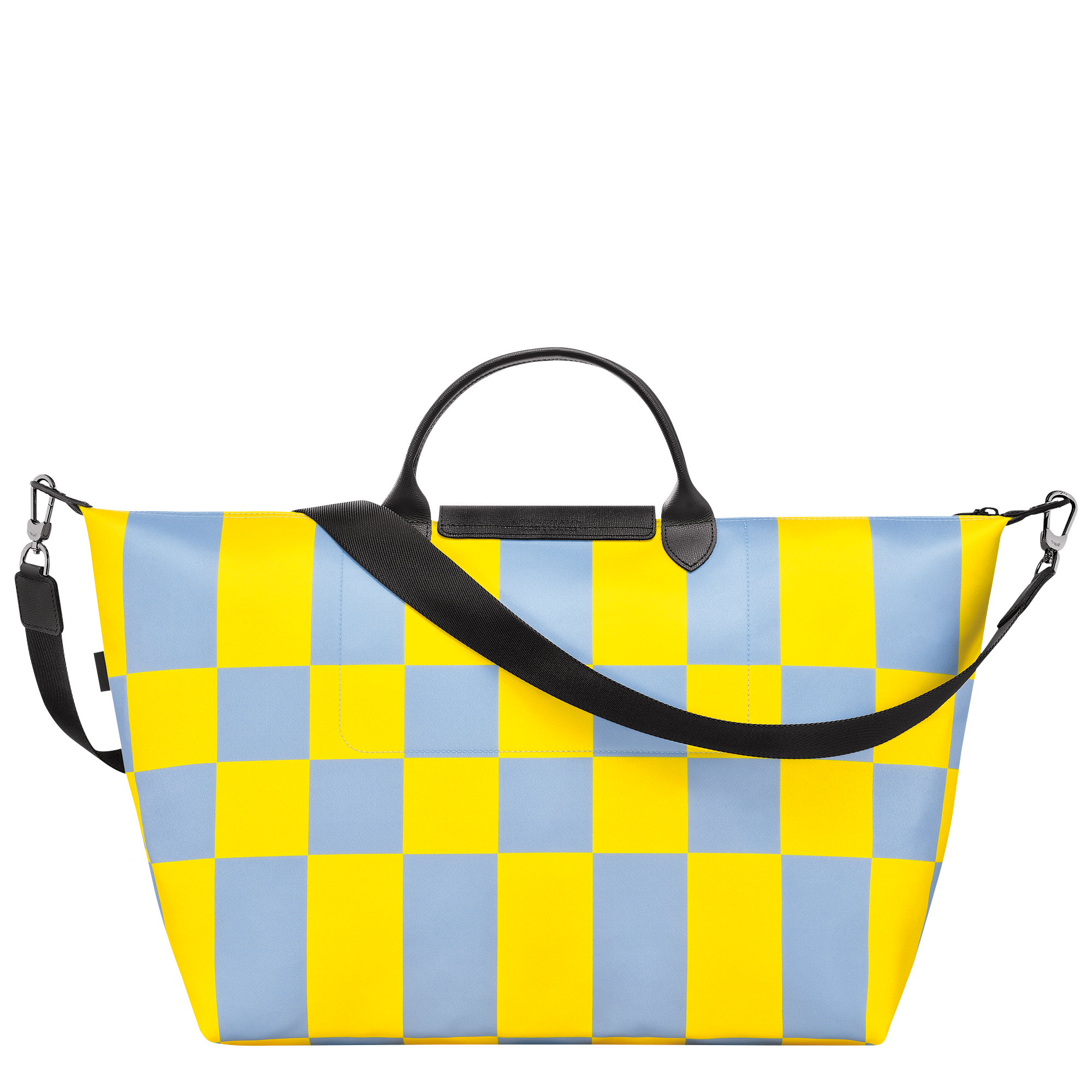 Le Pliage Collection Travel bag S, Sky Blue/Yellow