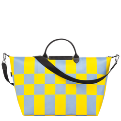 Le Pliage Collection Travel bag S, Sky Blue/Yellow
