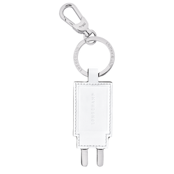 Spring/Summer 2024 Collection Key rings , White - Leather