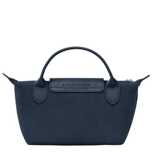 Le Pliage Collection Bolso pequeño , Tela - Azul Marino - Vista 4 de 6