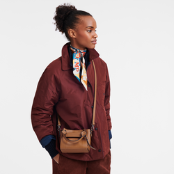 Longchamp 3D XS Handbag , Natural - Leather