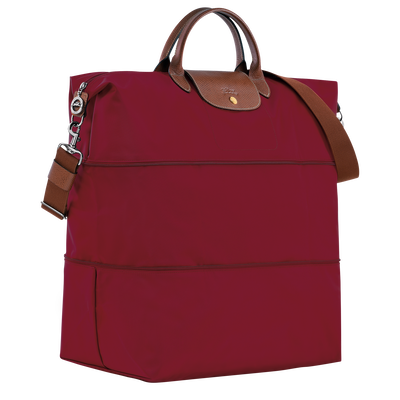 Le Pliage Original Travel bag expandable, Red