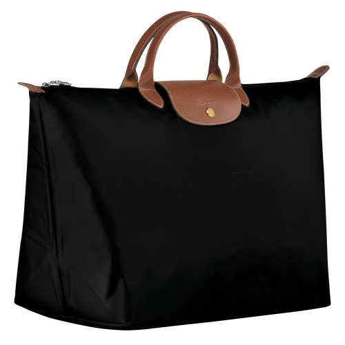 Le Pliage Original S Travel bag , Black - Recycled canvas - View 3 of 6