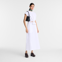 Le Roseau M Shoulder bag , Black - Leather