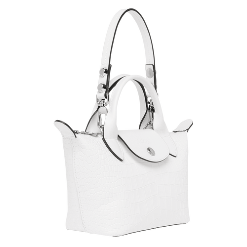 Mini top-handle bag, White View 2 of Mini top-handle bag, White, hi-res