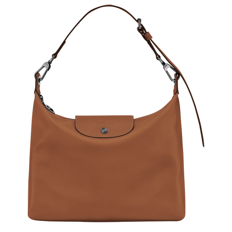 Le Pliage Xtra M Hobo bag , Cognac - Leather  - View 1 of  5