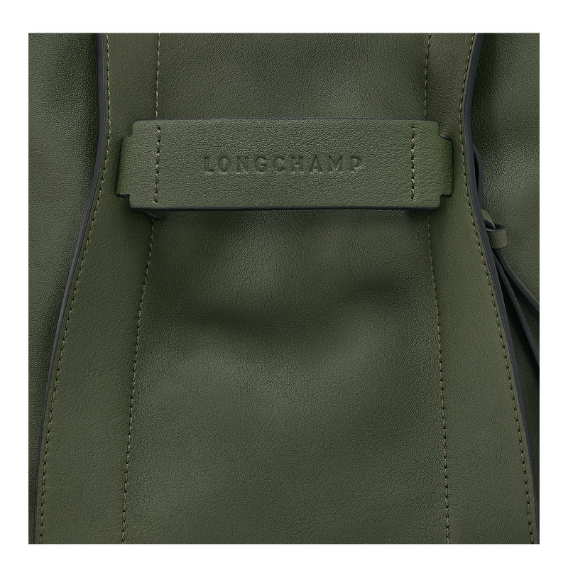 Longchamp 3D S Crossbody bag , Khaki - Leather  - View 6 of  6