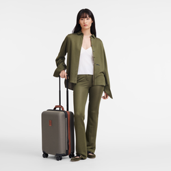 Boxford S Carry-on , Brown - Recycled canvas