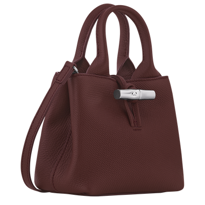 Le Roseau XS Handbag , Burgundy - Leather