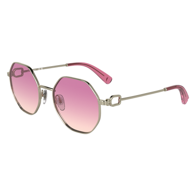 null Occhiali da sole,  Dorato/Rosa