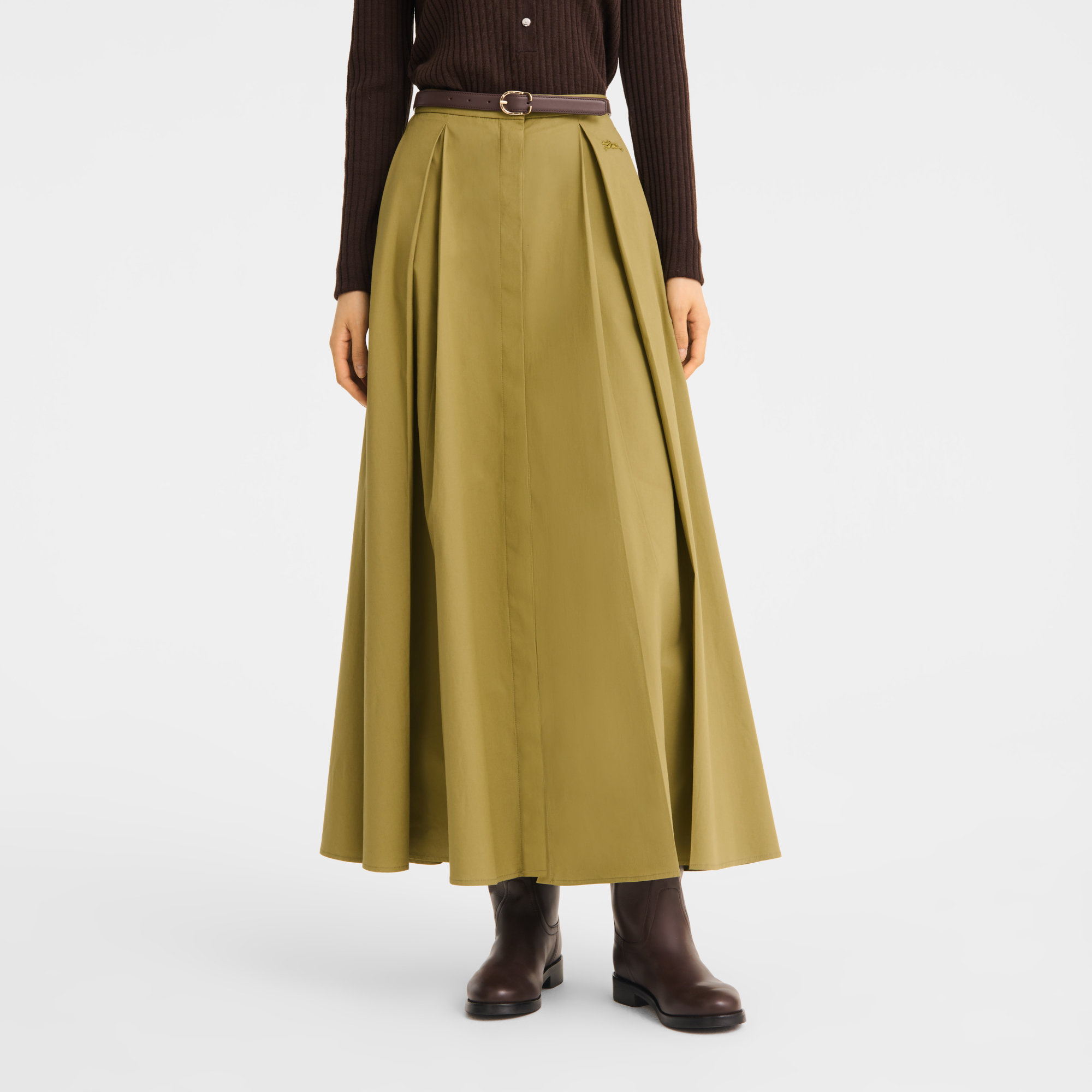 null Falda midi, Liquen