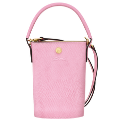 Épure XS Crossbody bag , Pink - Leather