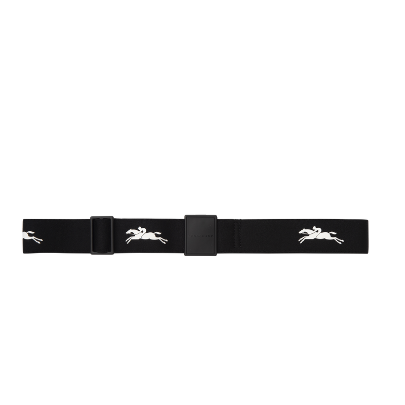 Ladies' belt , Black - Canvas  - View 1 of  2