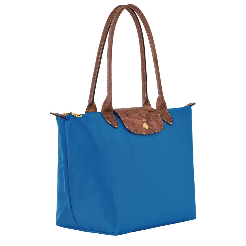 Longchamp Le Pliage Original Mini Pouch with Handle Cobalt Blue Recycled  Canvas