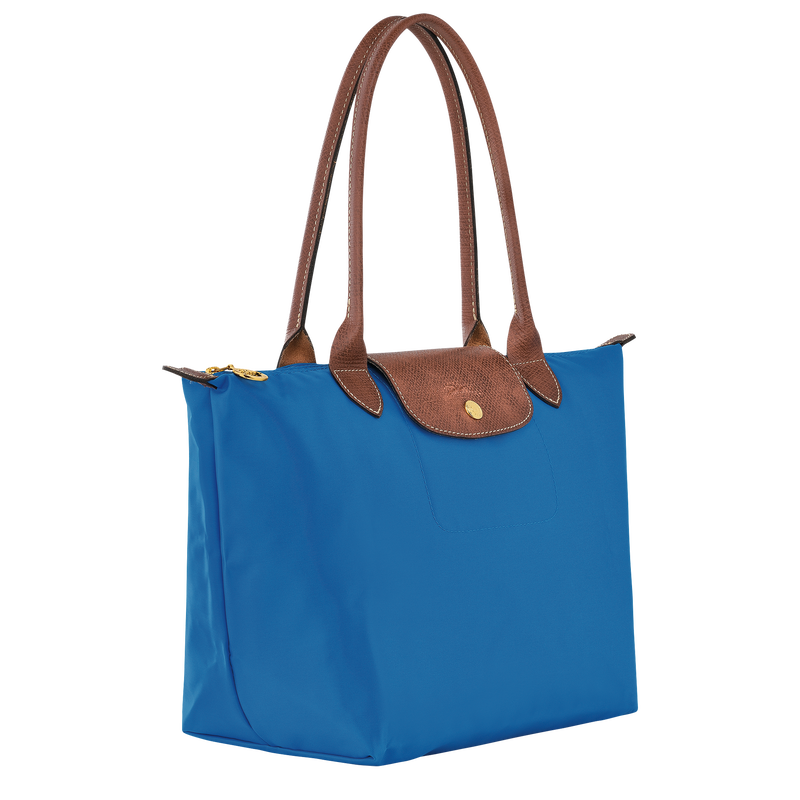 Le Pliage Original M Tote bag , Cobalt - Recycled canvas  - View 3 of 6
