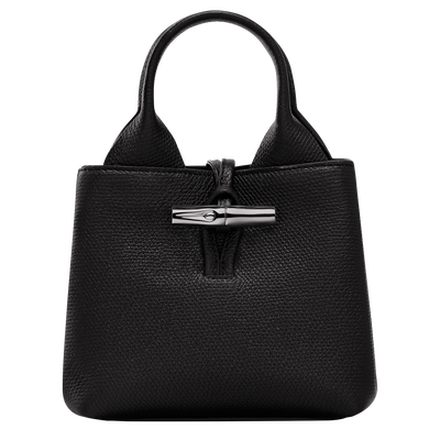 Sac à main XS Le Roseau , Cuir - Noir