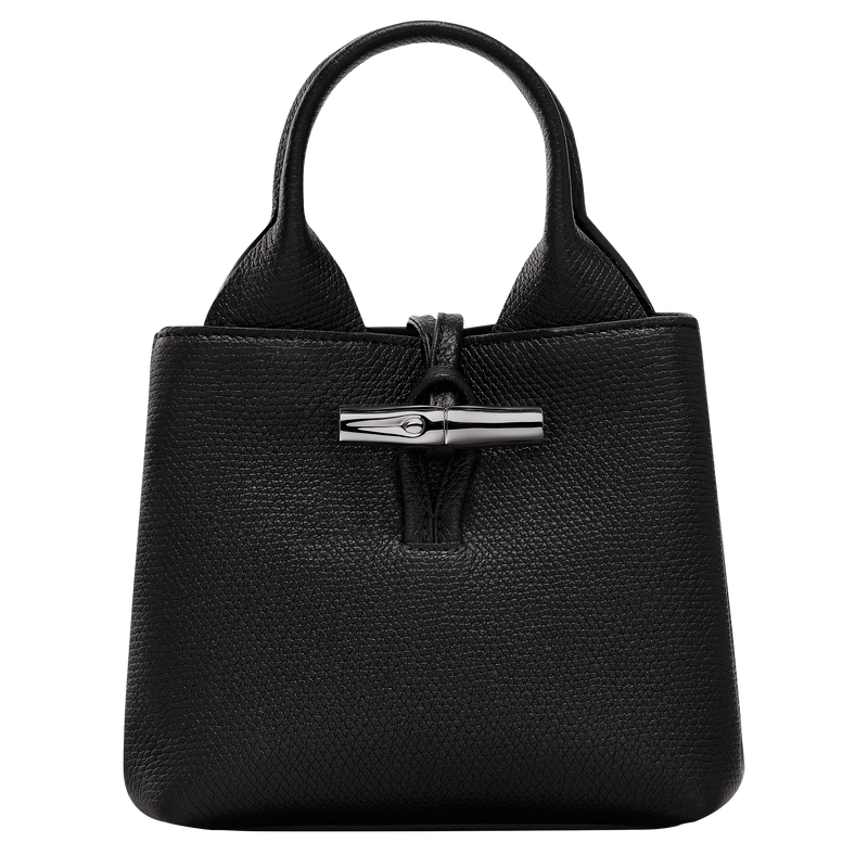 Le Roseau XS Handbag Black Leather Longchamp AZ