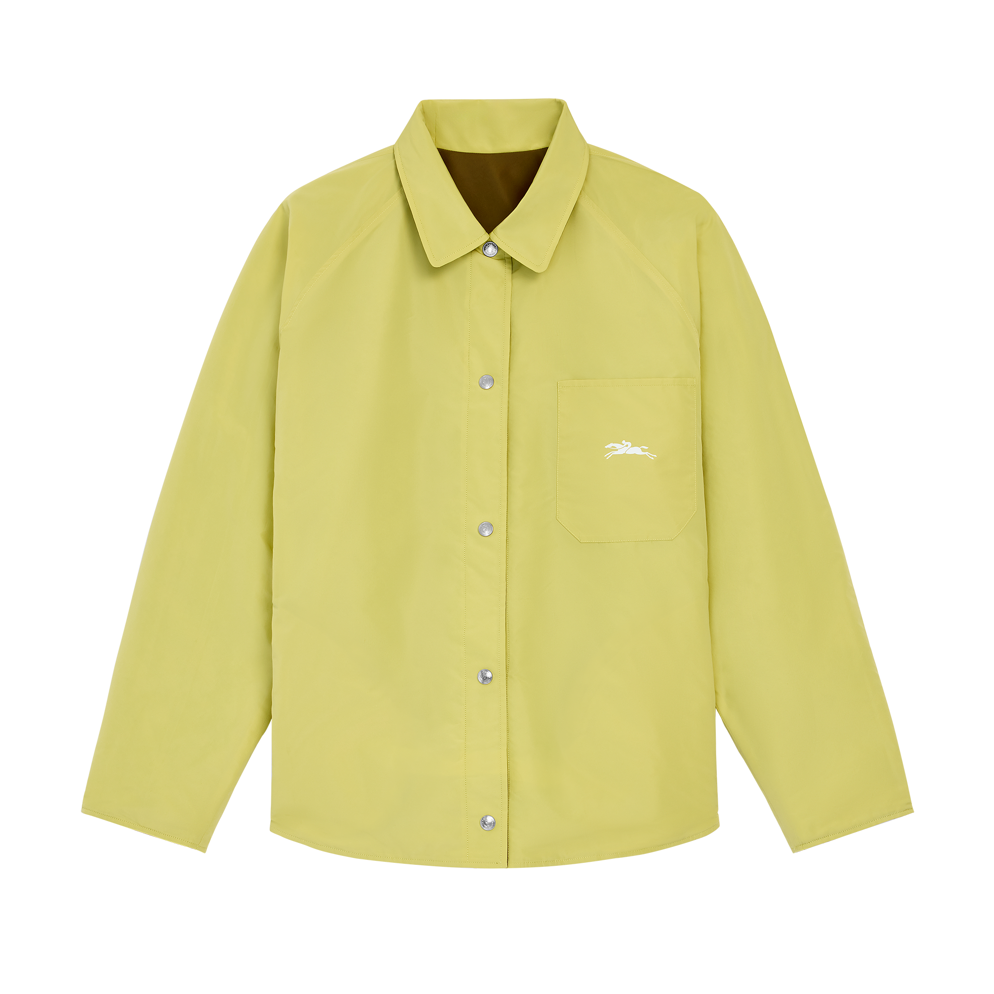 null Padded blouson, Olive/Lime