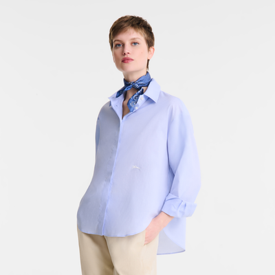null Camisa, Azul Claro