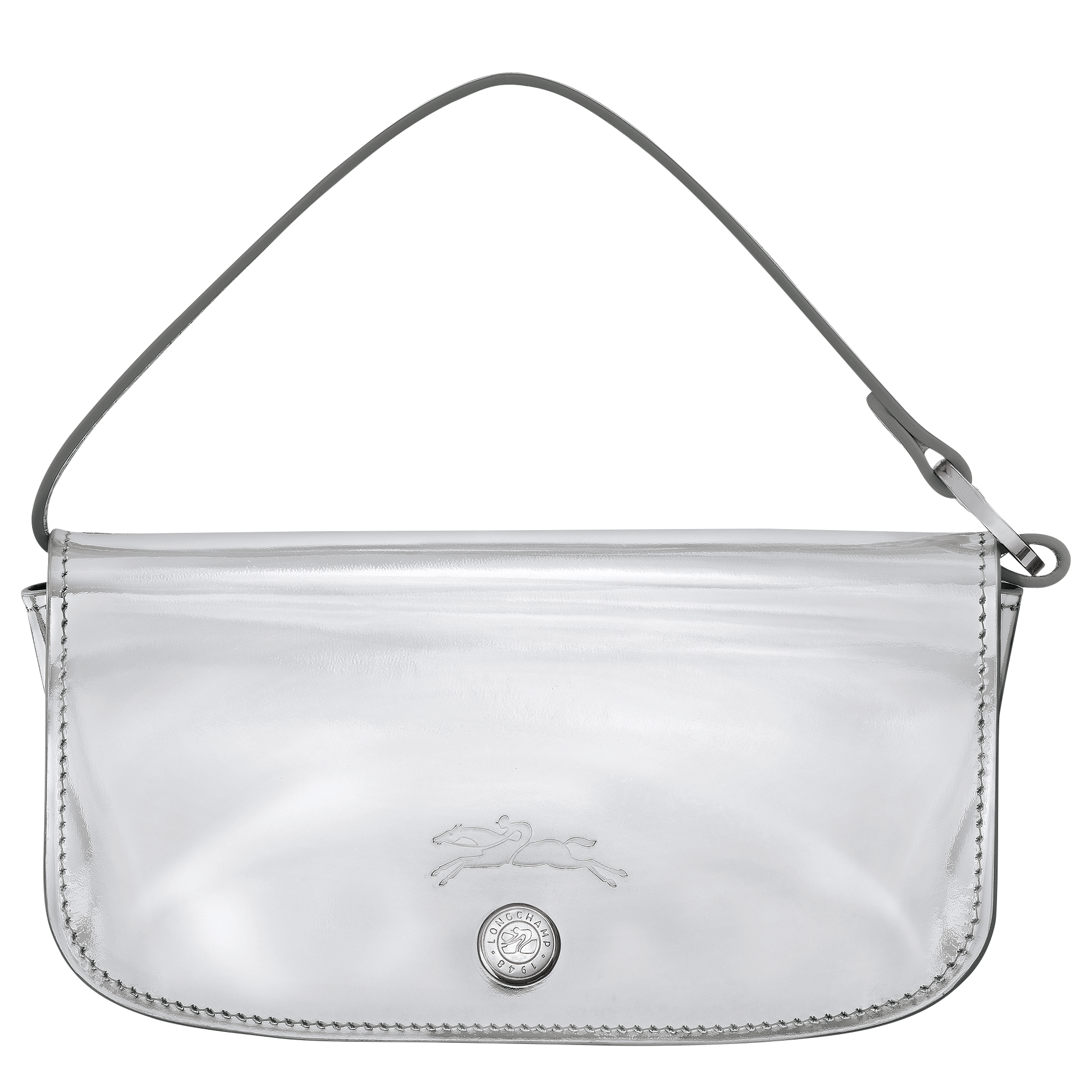 Le Roseau Estuche para gafas, Plateado