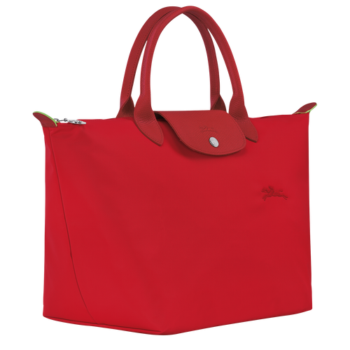 Le Pliage Green M Handbag , Tomato - Recycled canvas - View 3 of  7