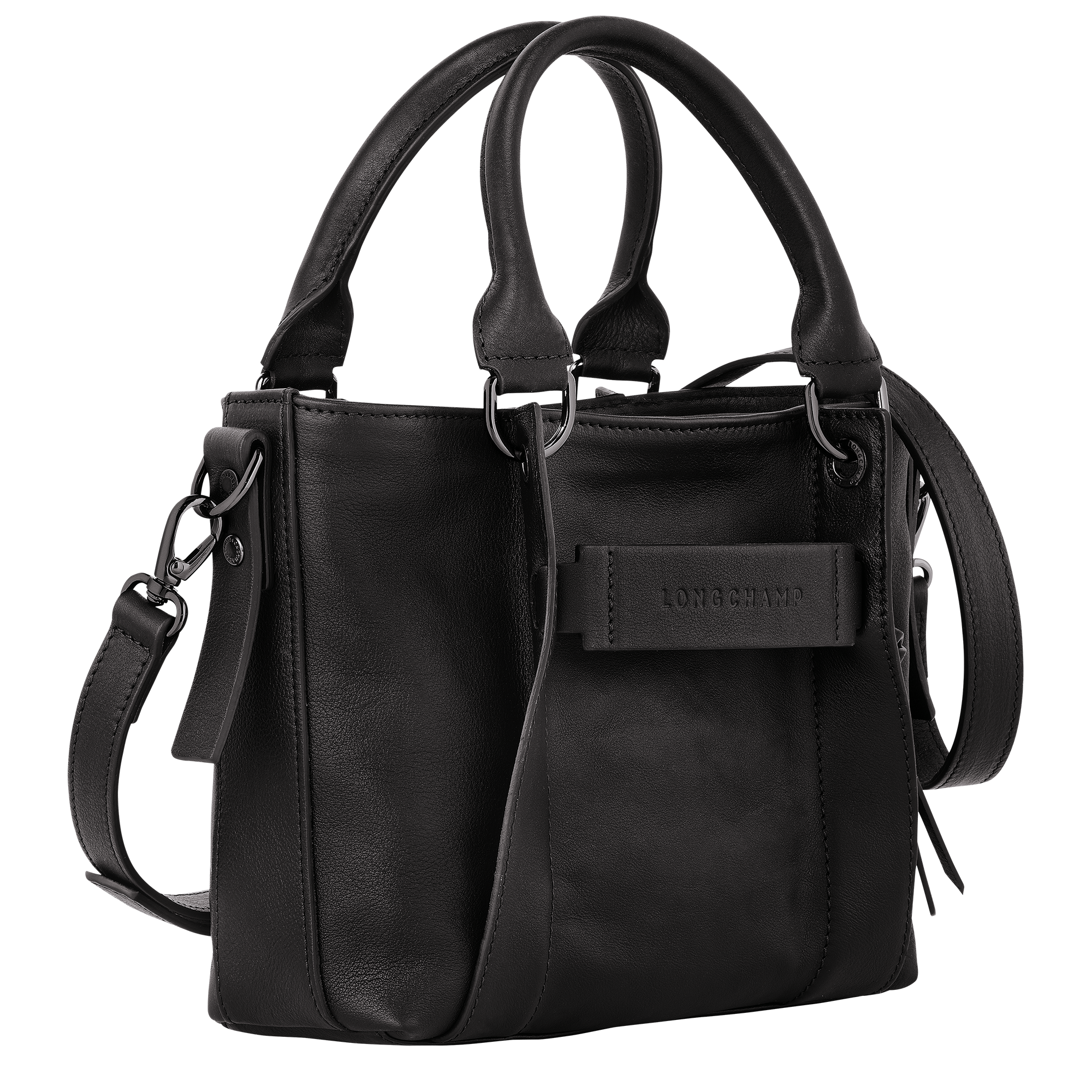 Longchamp 3D Sac &agrave; main S, Noir