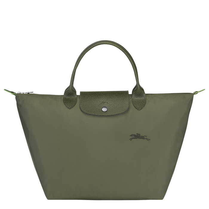 Le Pliage Green 手提包 M, 森林綠