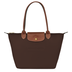 Le Pliage Original M Tote bag , Ebony - Recycled canvas