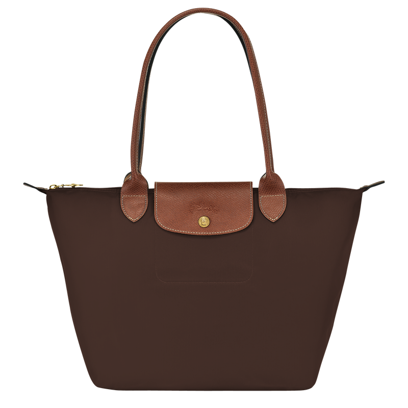 Le Pliage Original M Tote bag , Ebony - Recycled canvas  - View 1 of 5