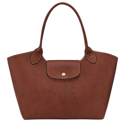 Shopper L &Eacute;pure , Leder - Braun