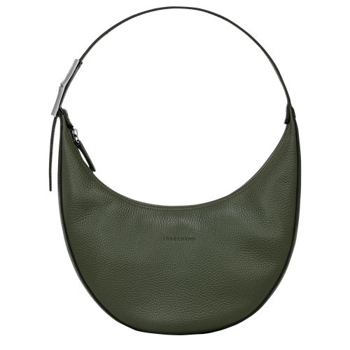 Le Roseau Essential M Hobo bag , Khaki - Leather - View 1 of  4