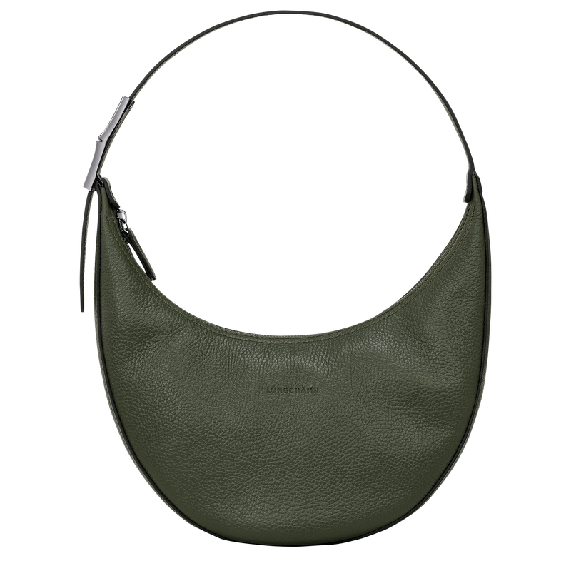 Roseau Essential M Hobo bag , Khaki - Leather  - View 1 of 4