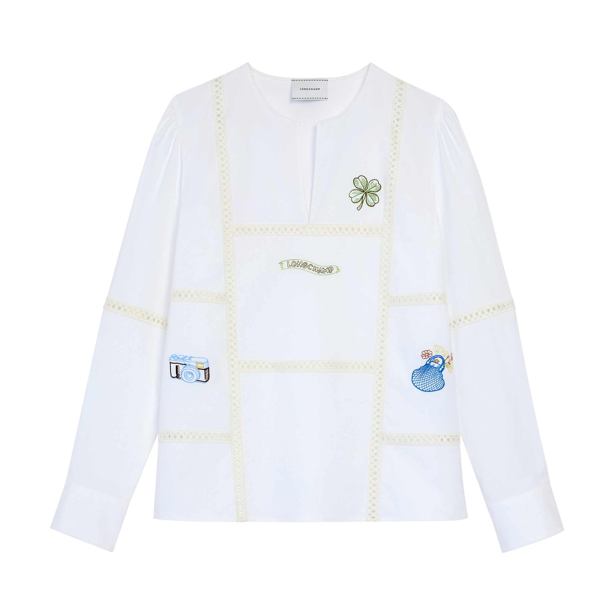null Blouse, White