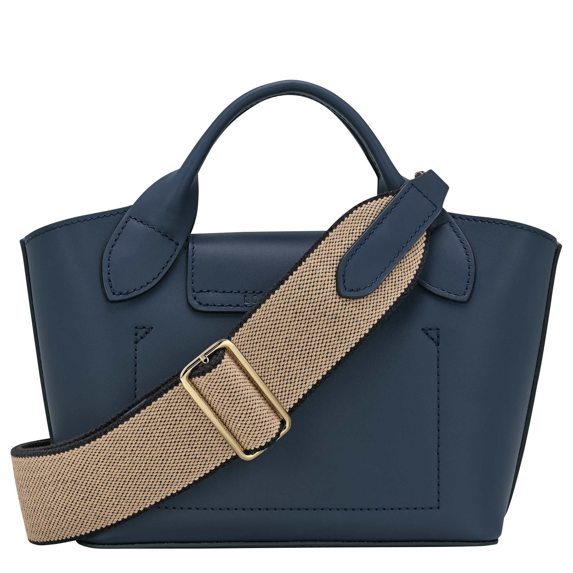 Tote bag XS, Navy - View 4 of
6 - zoom in Épure Tote bag XS, Navy