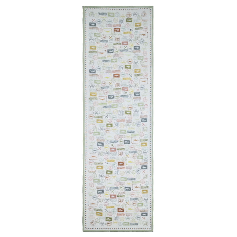 Evasions Longchamp Stole , Lichen - Silk  - View 1 of  2
