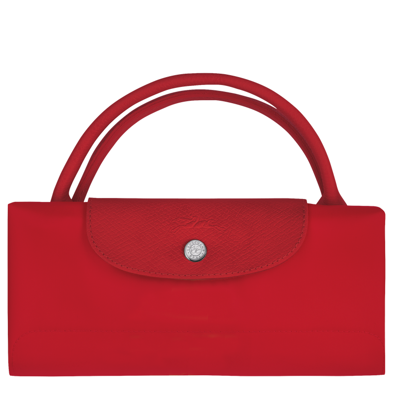 Le Pliage Green S Travel bag , Tomato - Recycled canvas  - View 7 of  7