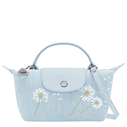 Le Pliage Collection XS Pouch , Sky Blue - Canvas