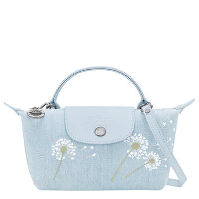 Le Pliage Collection XS Pouch , Sky Blue - Canvas