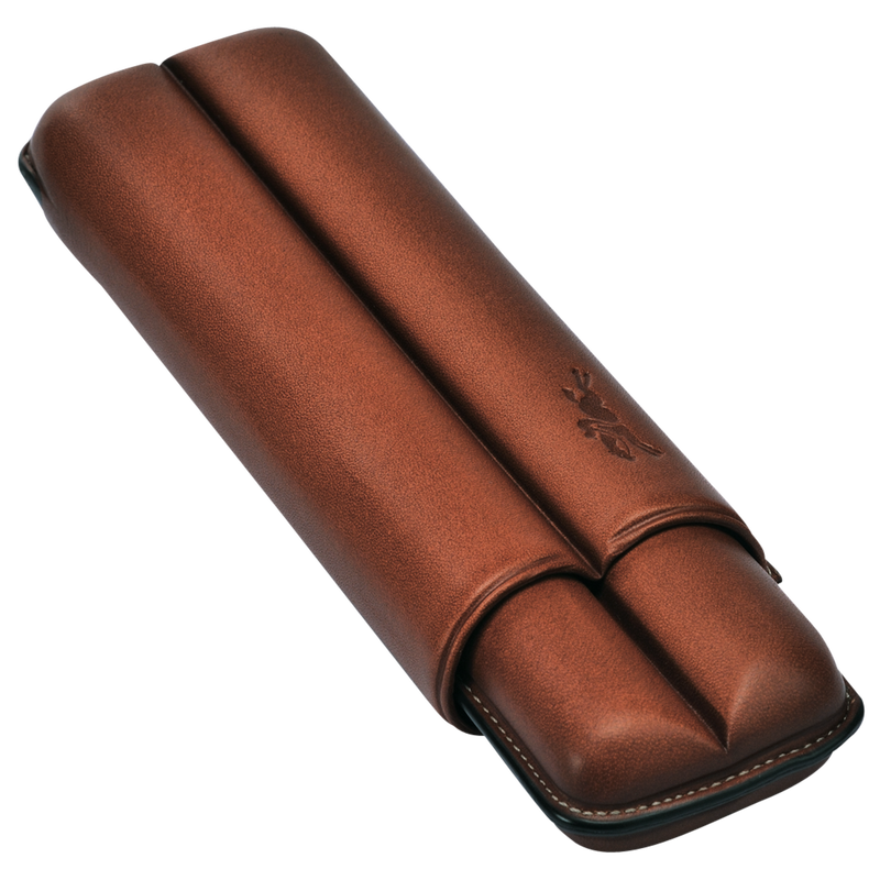 Cigars case , Brown - Leather  - View 1 of 1