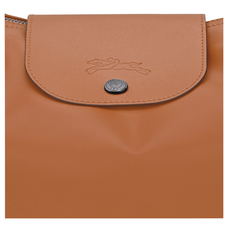 Le Pliage Xtra XL Hobo bag , Cashew - Leather  - View 4 of  4