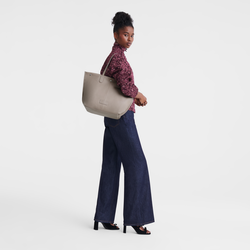 Essential L Tote bag , Clay - Leather