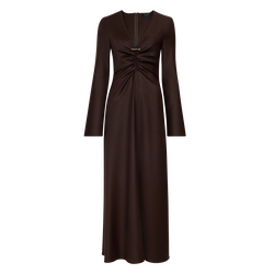 Dress , Mocha - Flannel