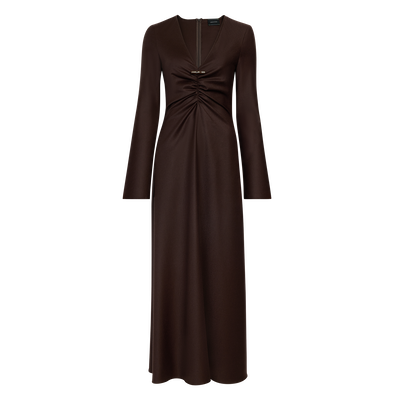 null Dress, Mocha
