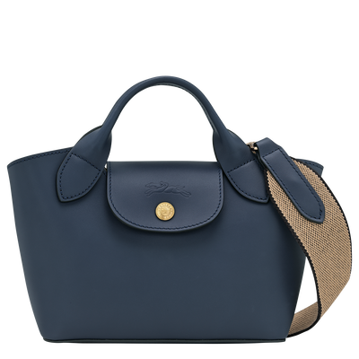 Épure Bolso shopper XS , Cuero - Azul Marino