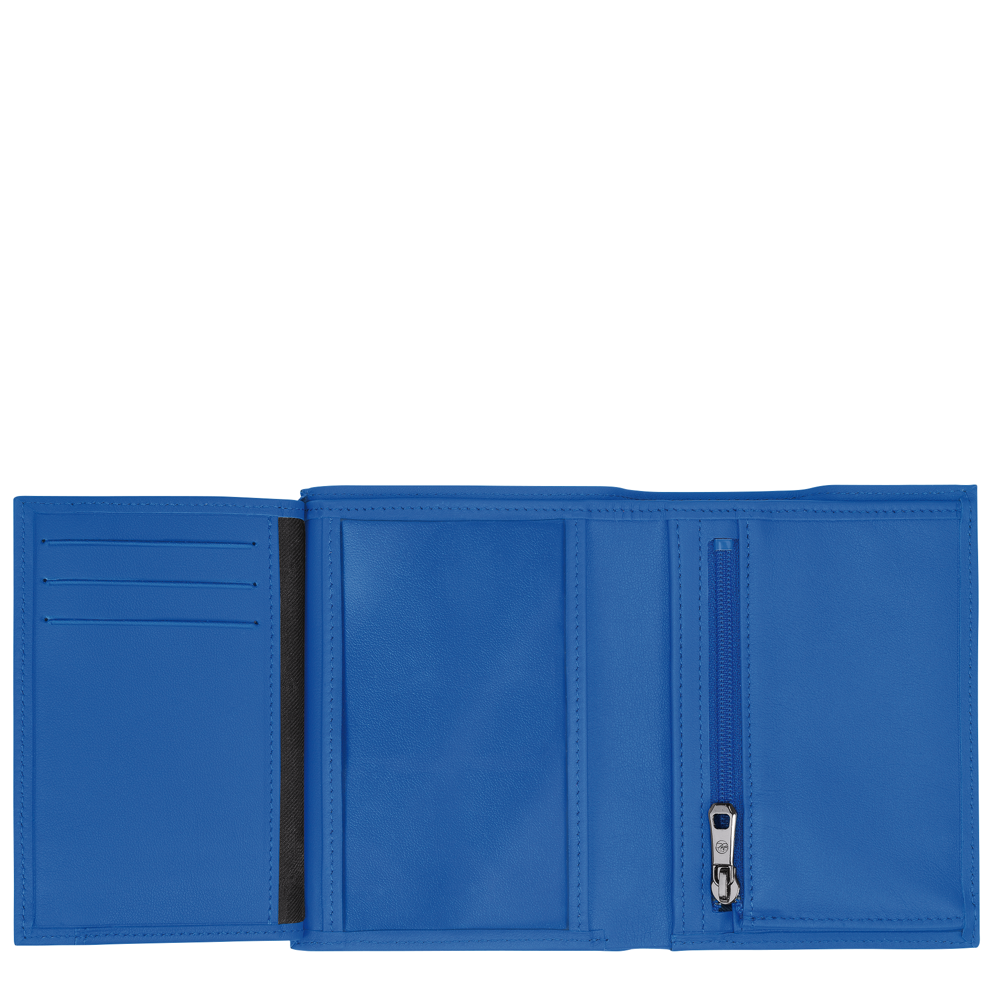 Blue cheap leather wallet