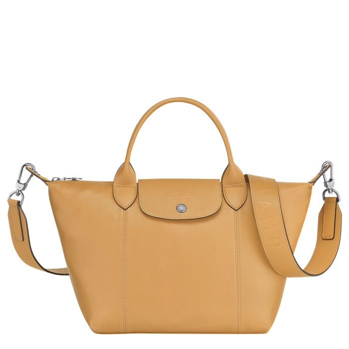 Top handle bag Le Pliage Cuir Honey (L1512757P15) Longchamp GB