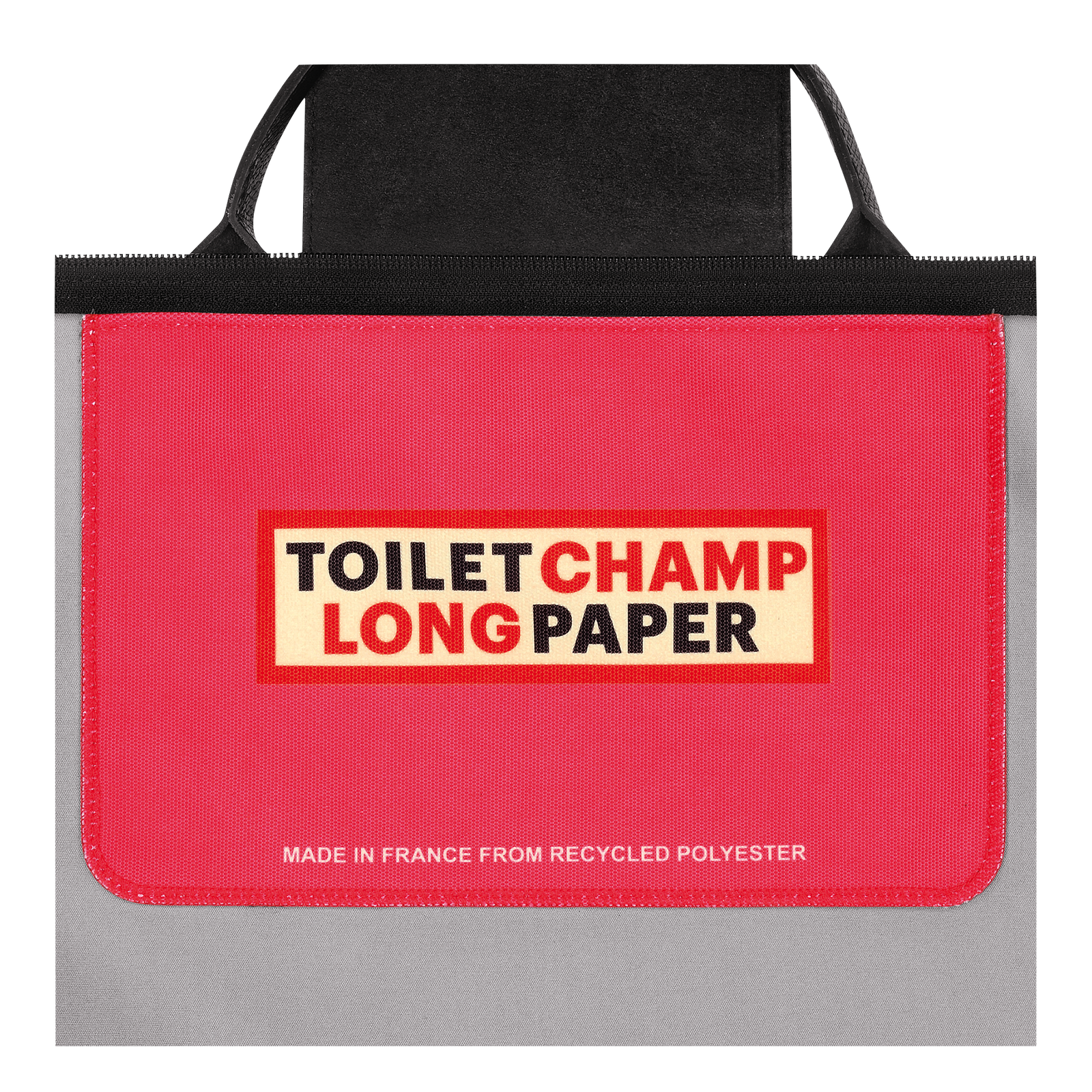 Longchamp x ToiletPaper S トラベルバッグ レッド - キャンバス