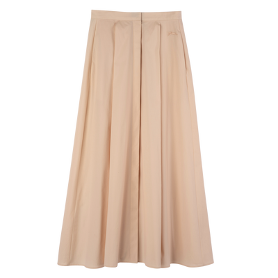 Midi skirt , Cream - OTHER